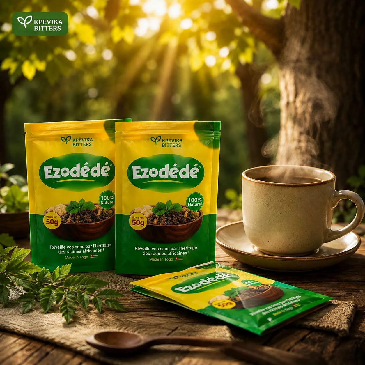 Kpevika Bitters — Ezodédé, packshot produit